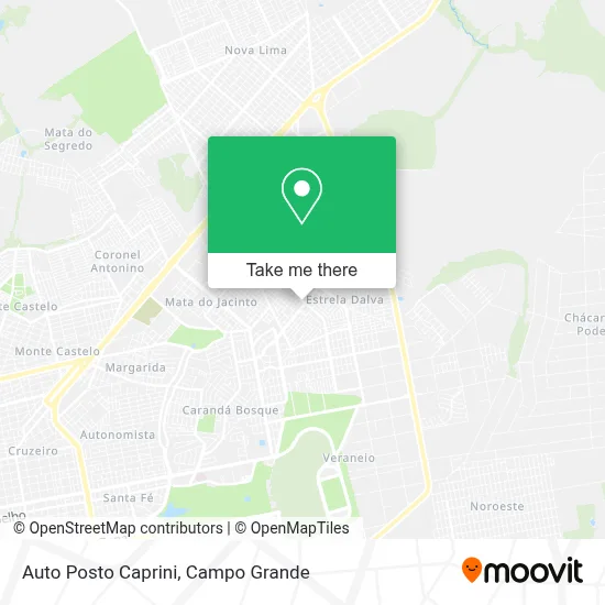 Auto Posto Caprini map