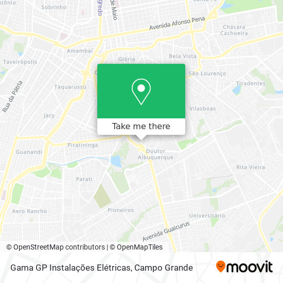 Gama GP Instalações Elétricas map