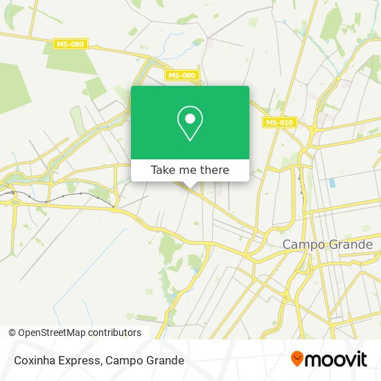 Coxinha Express map