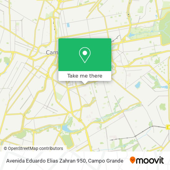 Mapa Avenida Eduardo Elias Zahran 950