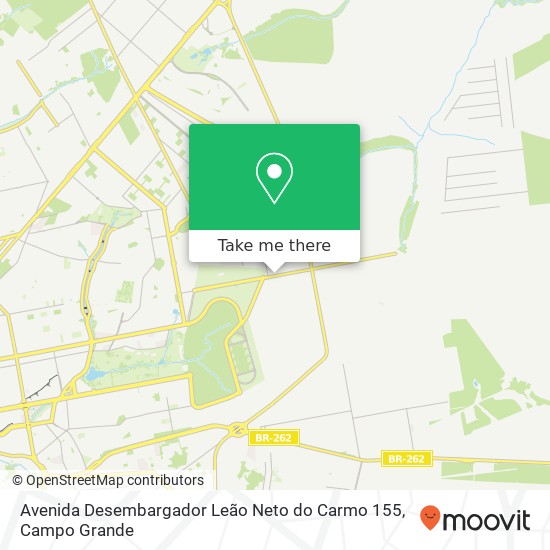 Mapa Avenida Desembargador Leão Neto do Carmo 155
