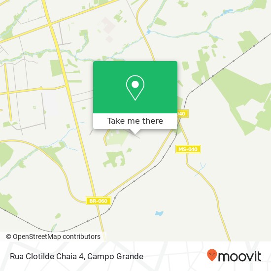 Mapa Rua Clotilde Chaia 4