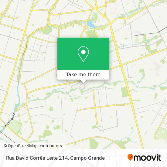 Mapa Rua David Corrêa Leite 214