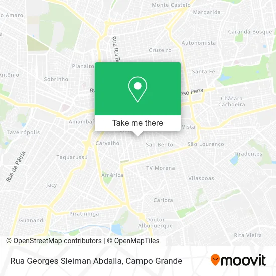 Rua Georges Sleiman Abdalla map
