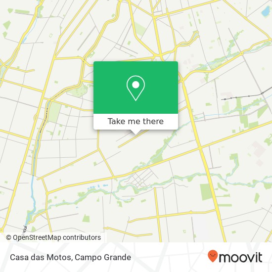 Mapa Casa das Motos