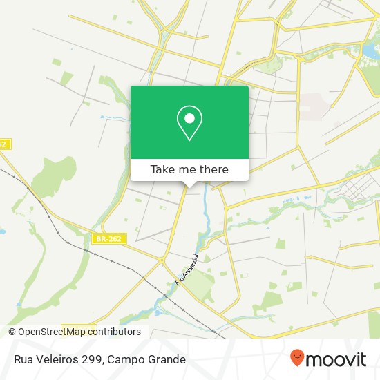 Rua Veleiros 299 map