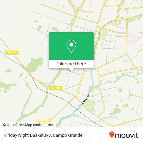 Mapa Friday Night Basket3x3