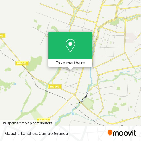 Gaucha Lanches map