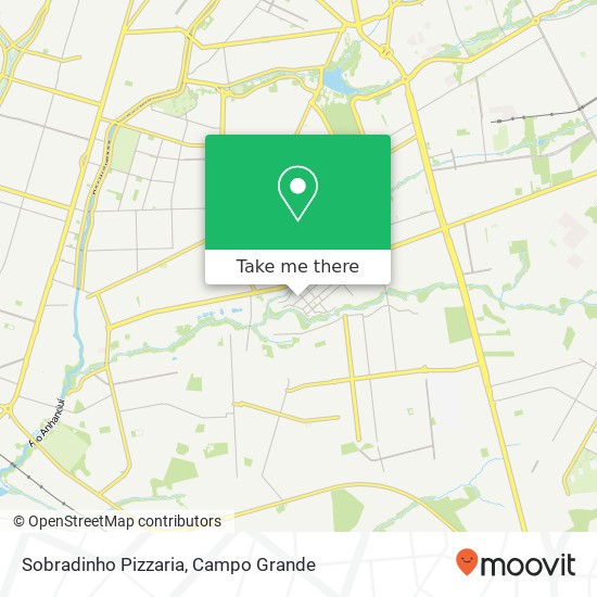 Mapa Sobradinho Pizzaria