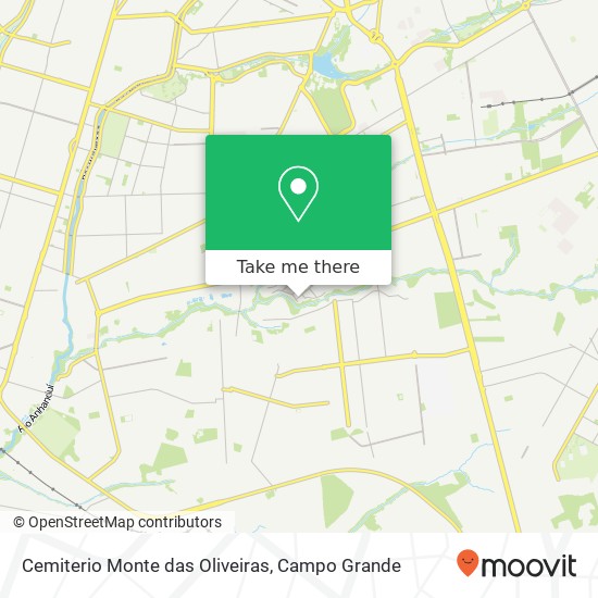 Mapa Cemiterio Monte das Oliveiras