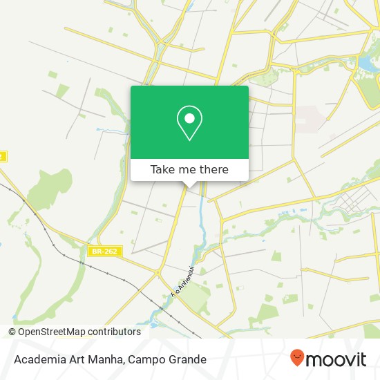 Academia Art Manha map