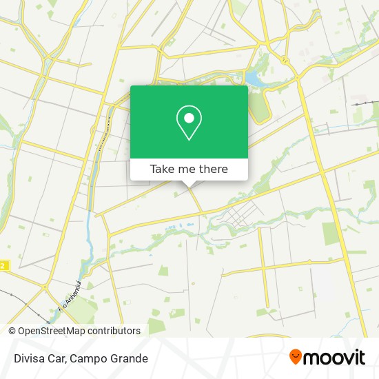 Divisa Car map