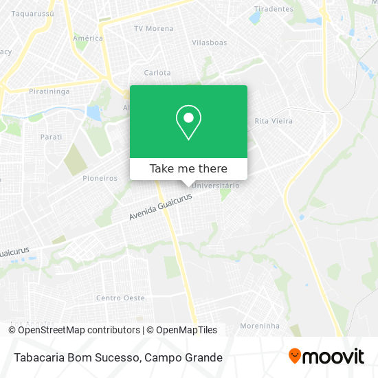 Tabacaria Bom Sucesso map