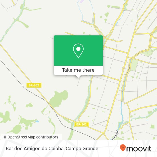 Bar dos Amigos do Caiobá map