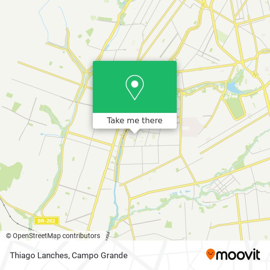 Mapa Thiago Lanches