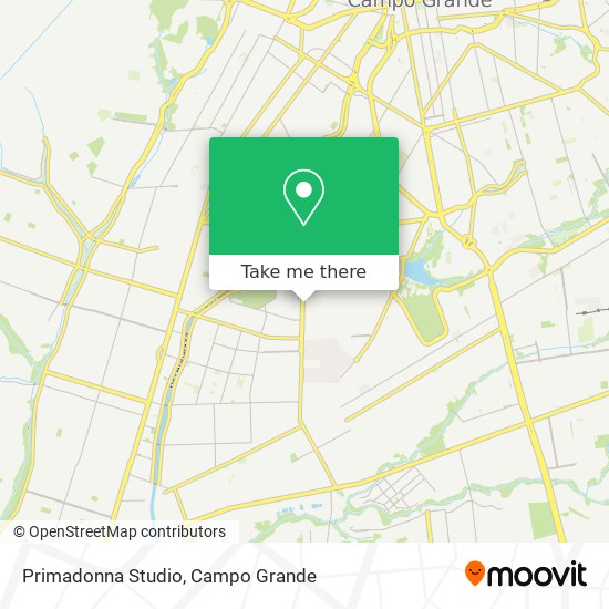 Primadonna Studio map