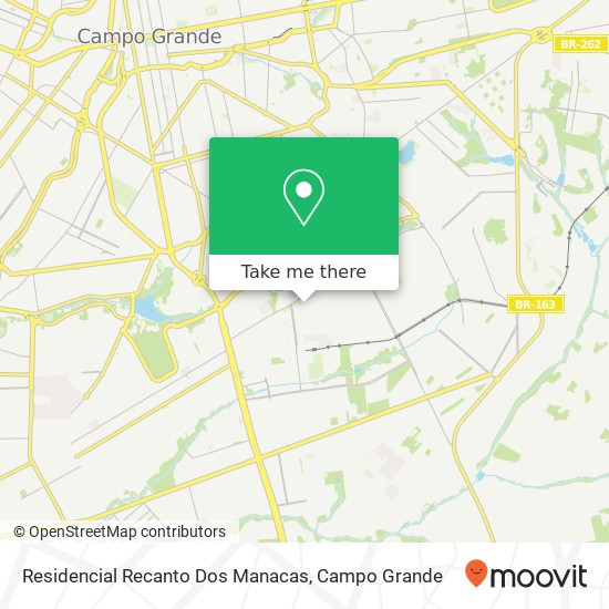 Residencial Recanto Dos Manacas map