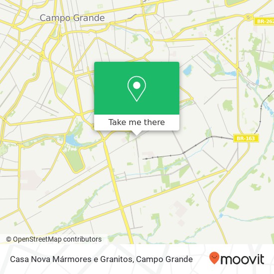 Casa Nova Mármores e Granitos map