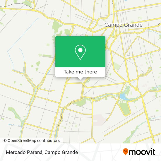 Mercado Paraná map