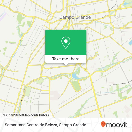 Samaritana Centro de Beleza map