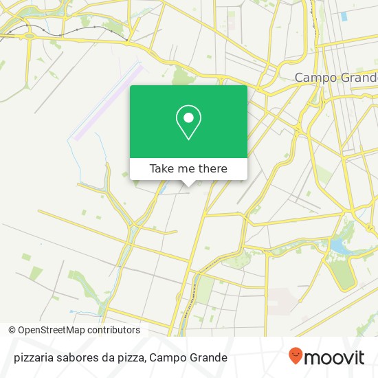 Mapa pizzaria sabores da pizza