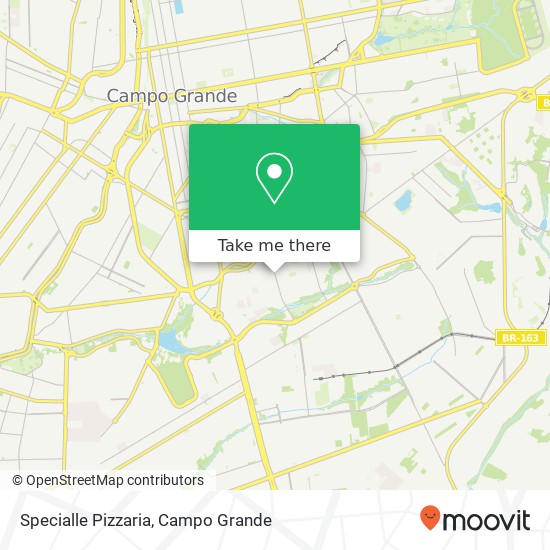 Mapa Specialle Pizzaria