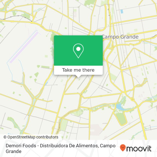 Demori Foods - Distribuidora De Alimentos map