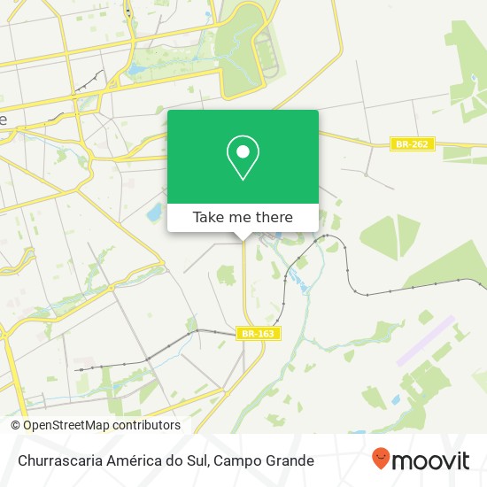 Churrascaria América do Sul map