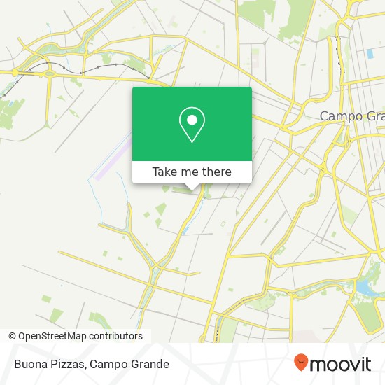 Buona Pizzas map