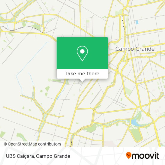 UBS Caiçara map