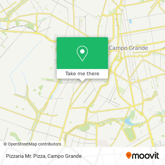 Pizzaria Mr. Pizza map