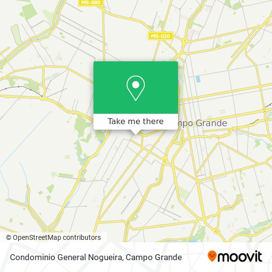 Condominio General Nogueira map