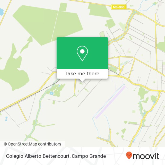 Mapa Colegio Alberto Bettencourt