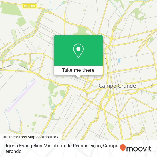 Igreja Evangélica Ministério de Ressurreição map