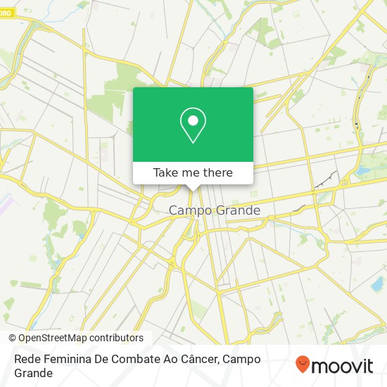 Rede Feminina De Combate Ao Câncer map