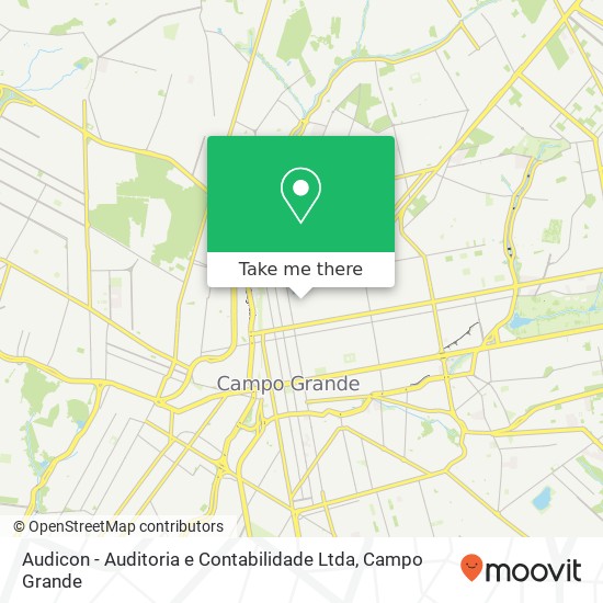 Mapa Audicon - Auditoria e Contabilidade Ltda