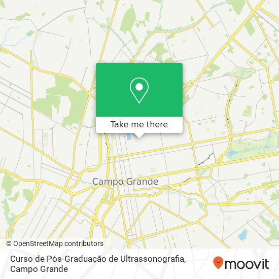 Curso de Pós-Graduação de Ultrassonografia map