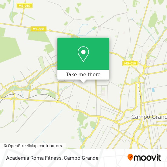 Academia Roma Fitness map