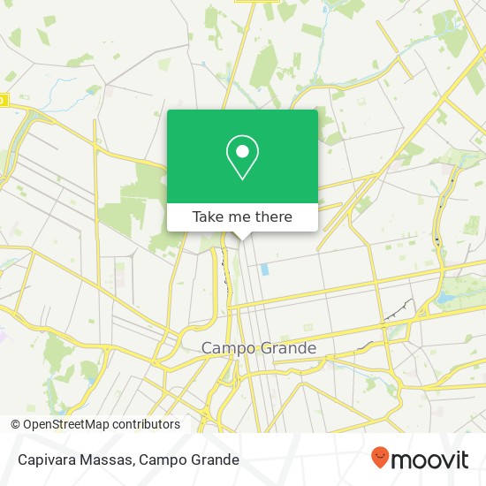 Capivara Massas map