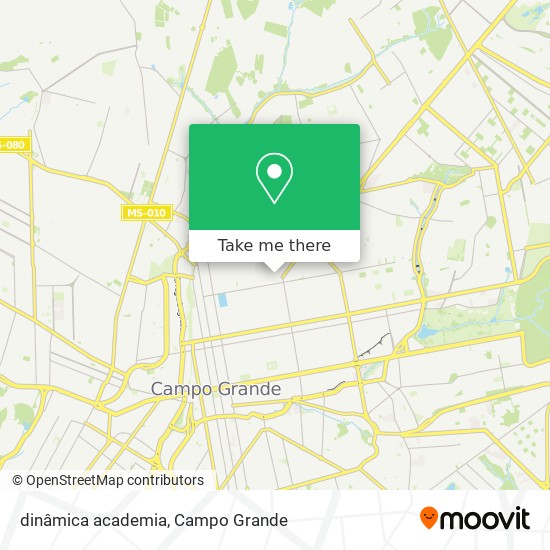 dinâmica academia map