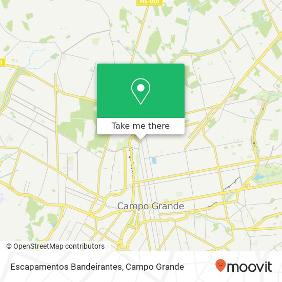 Escapamentos Bandeirantes map