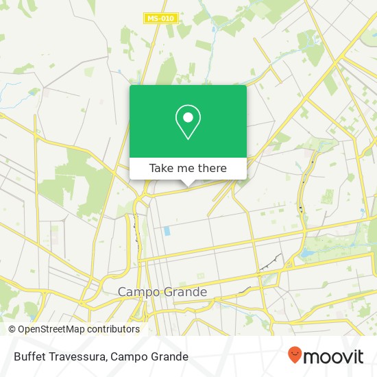 Mapa Buffet Travessura