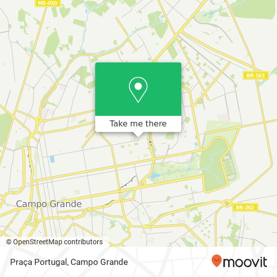 Mapa Praça Portugal