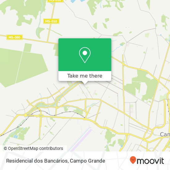 Mapa Residencial dos Bancários