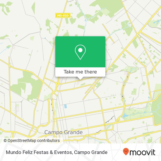 Mundo Feliz Festas & Eventos map