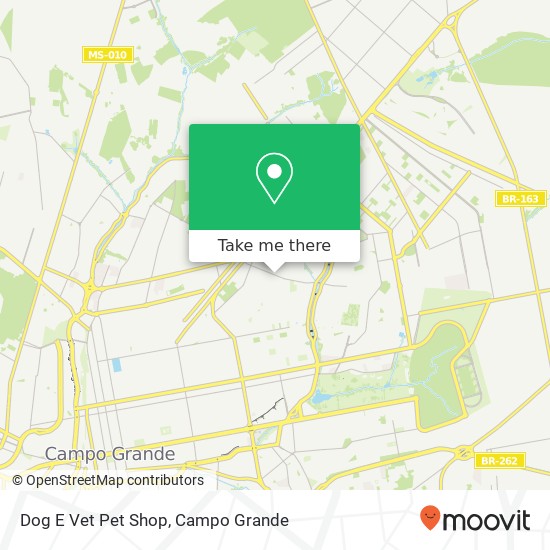 Dog E Vet Pet Shop map