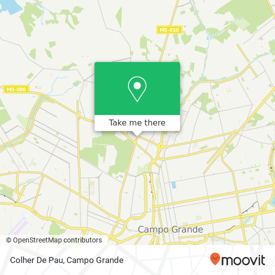 Colher De Pau map