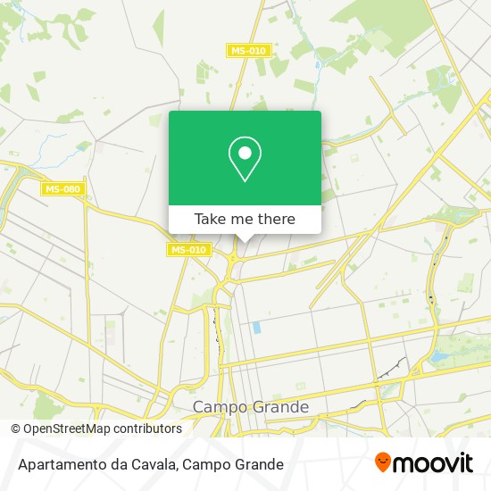 Apartamento da Cavala map