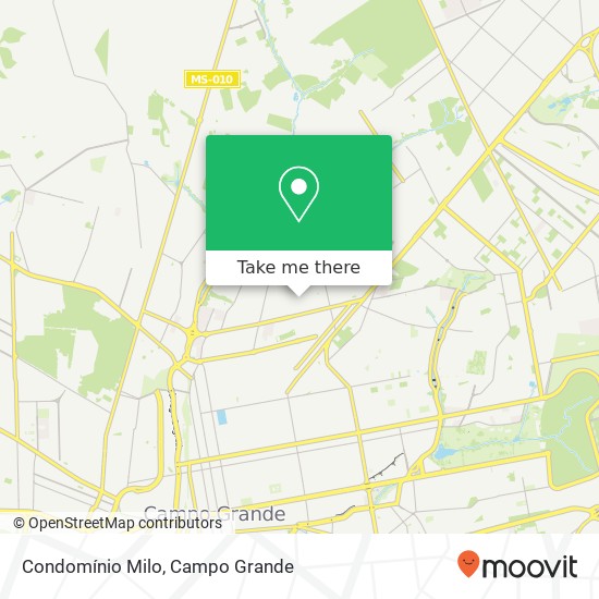 Condomínio Milo map