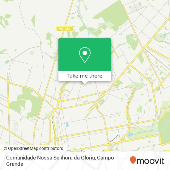 Comunidade Nossa Senhora da Glória map